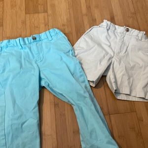 Vineyard vines boys shorts (size 5) and pants (size 6)